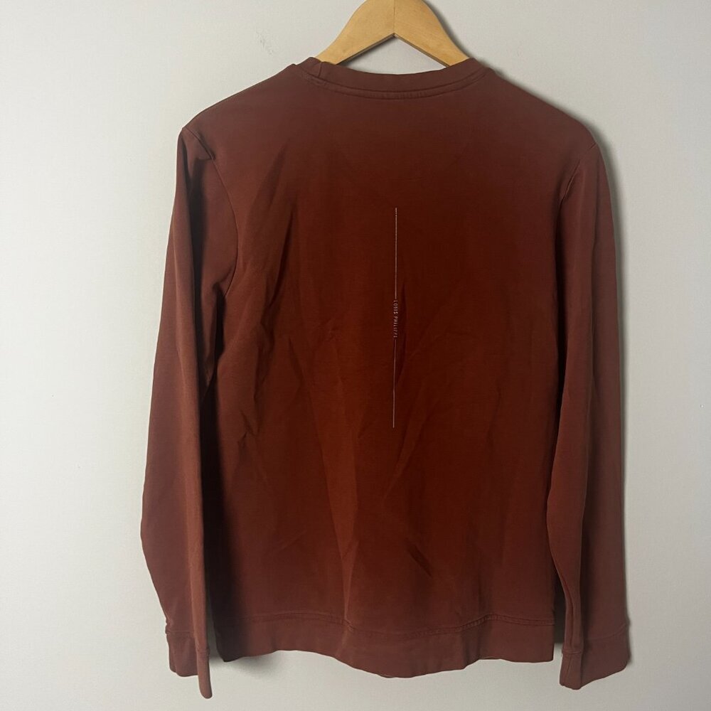 2/$30 Louis Philippe Brown Sweatshirt Medium - Picture 3 of 4